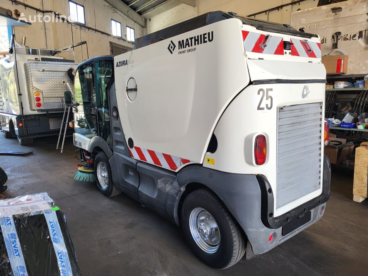 Mathieu azura flex 200 road sweeper