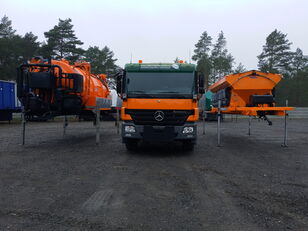 Mercedes-Benz ACTROS 2636 6x4 WUKO + MUT SAND MACHINE FOR CHANNEL CLEANING universal communal machine
