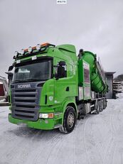 Scania 2006 Scania R420 tridem 8x4 super suction w/only 1 owner vacuum truck