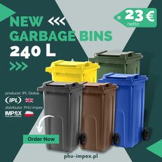 new Garbage bins 240 L - IPL  waste container