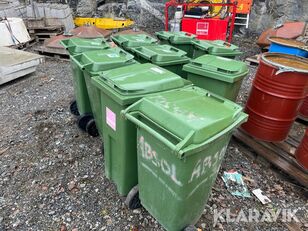 Soptunna 9 st 140L waste container