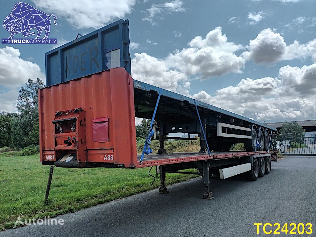 Krone Flatbed platform semi-trailer