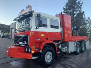 Volvo F10 6x6  with crane platform truck