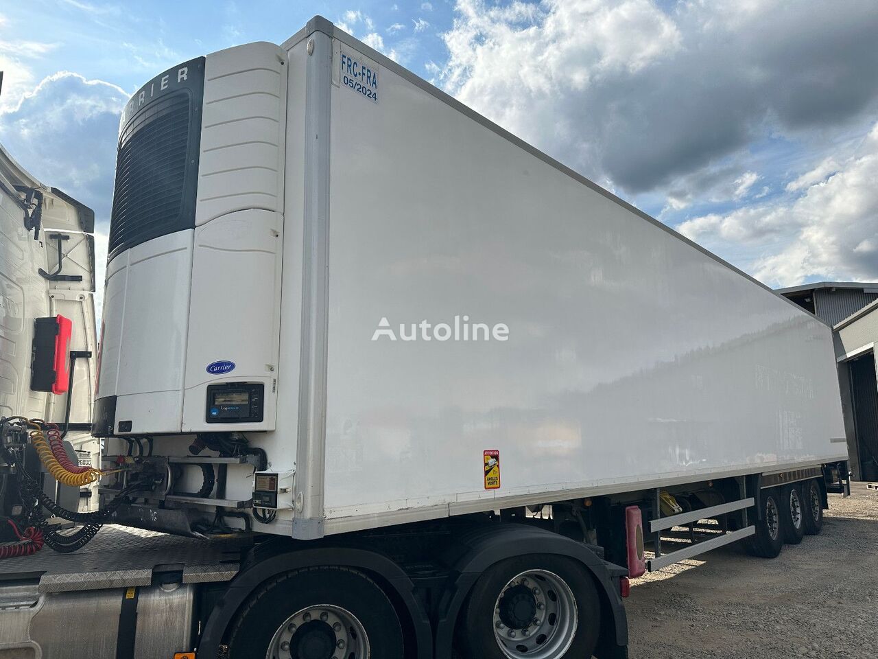 Fruehauf FST4FC DOPPELSTOCK refrigerated semi-trailer