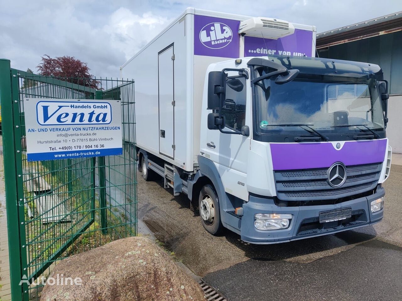 Mercedes-Benz Atego III, 816L refrigerated truck