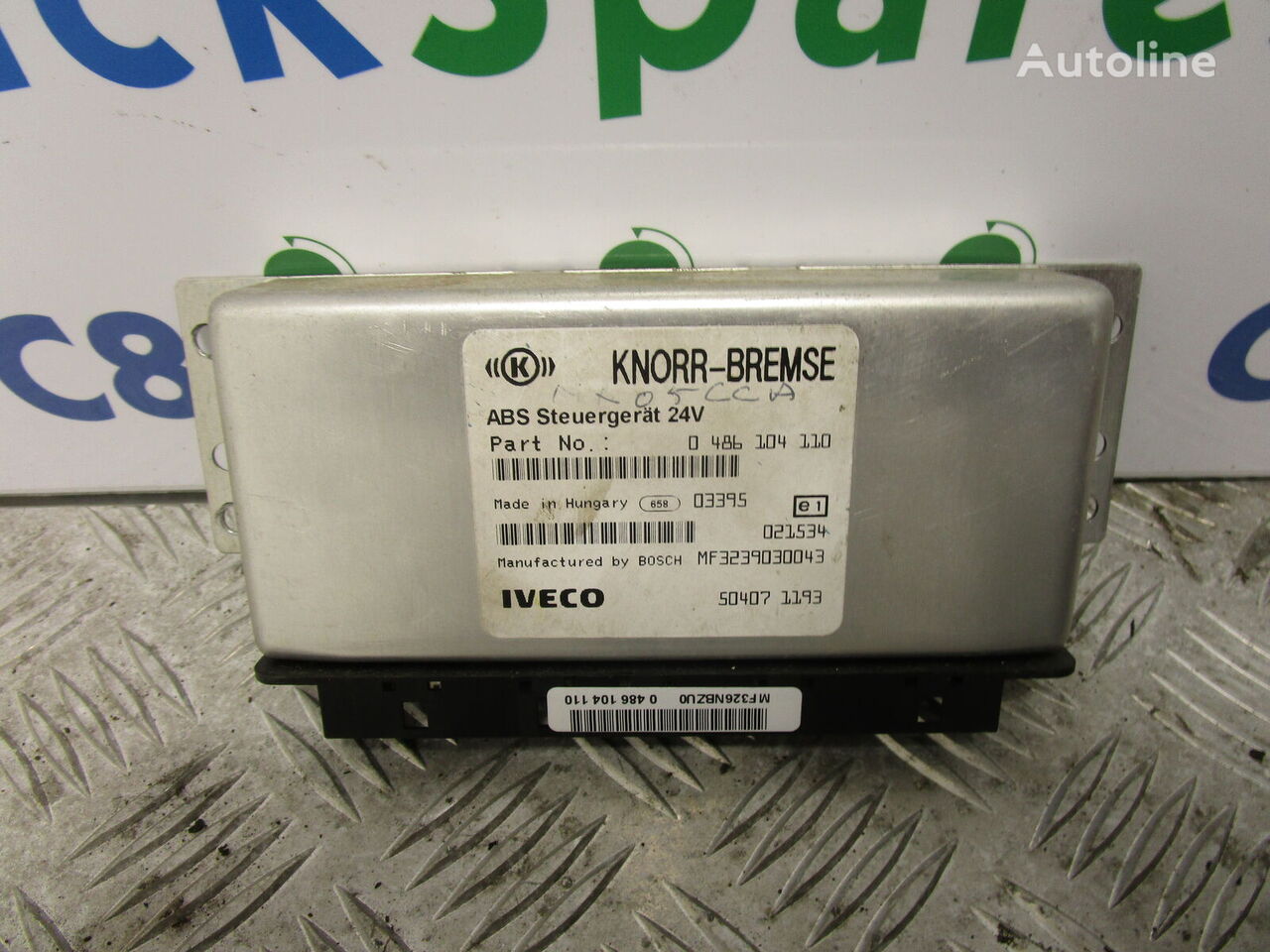 Knorr-Bremse 0486104110 control unit for IVECO TECTOR truck