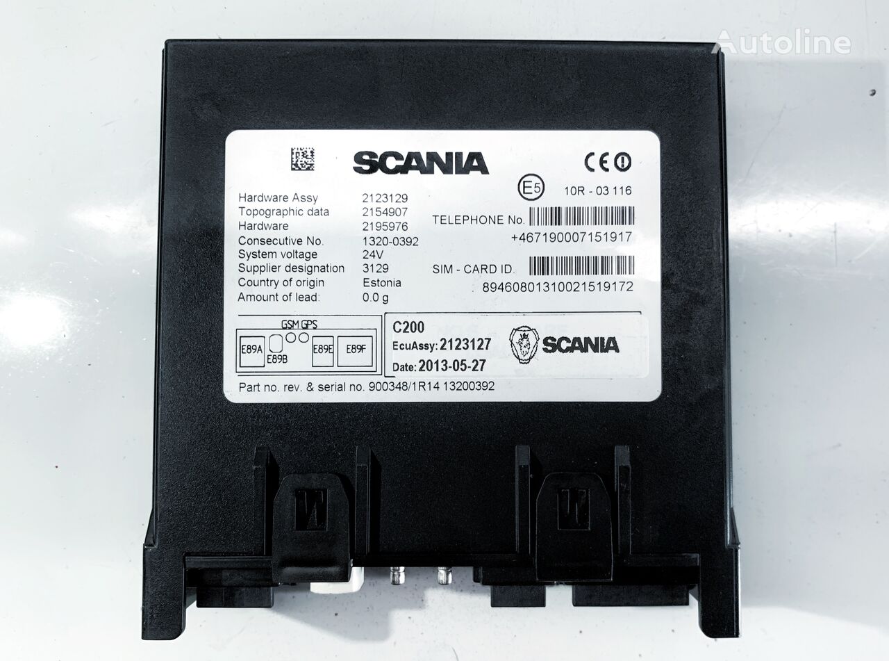 control unit for Scania 124 truck tractor