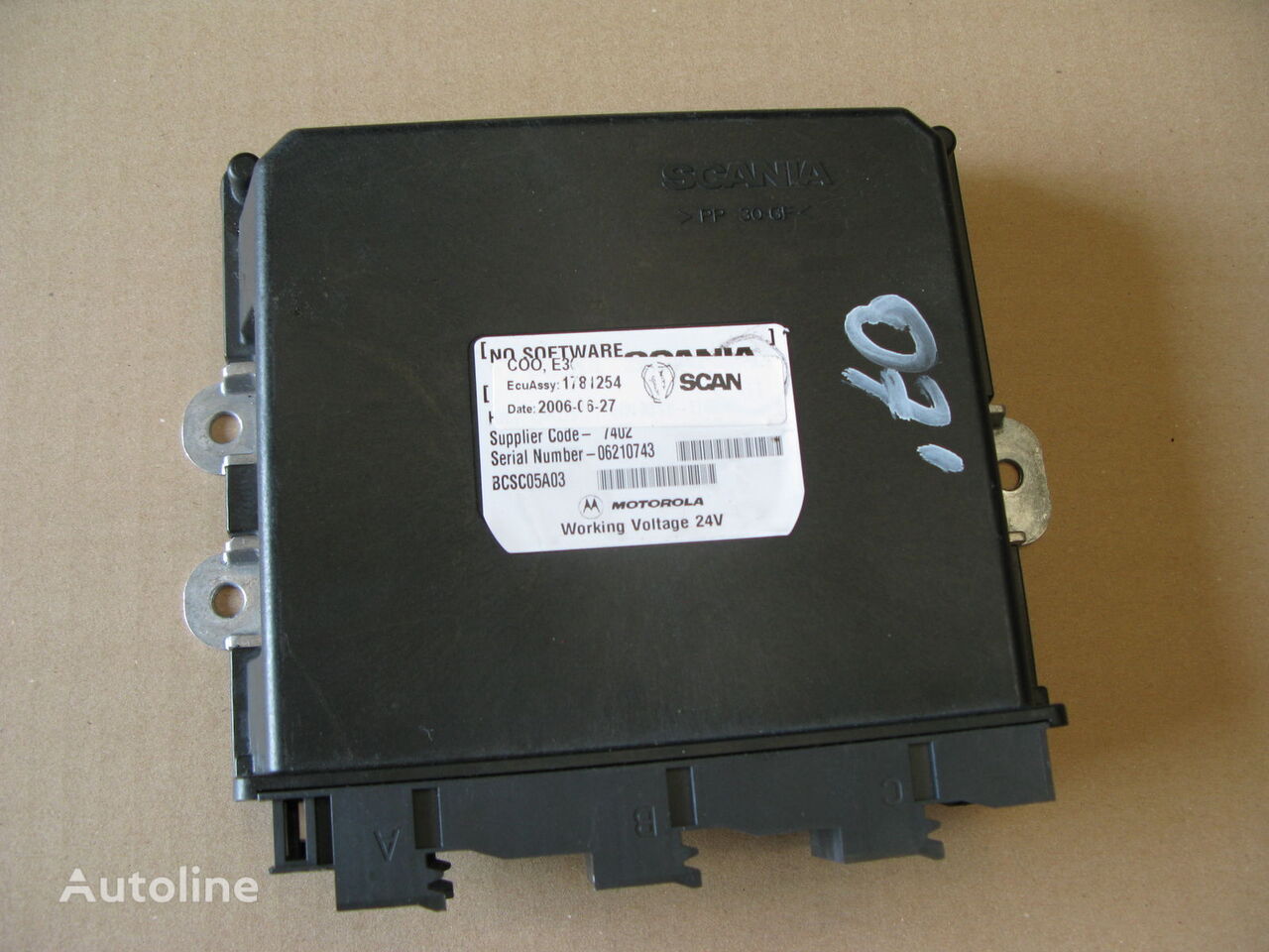 Scania KOORDYNATOR 1781254 control unit for Scania R truck tractor