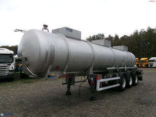 Parcisa Chemical tank inox L4BH 21.2 m3 / 1 comp / ADR 16/12/24 chemical tank trailer