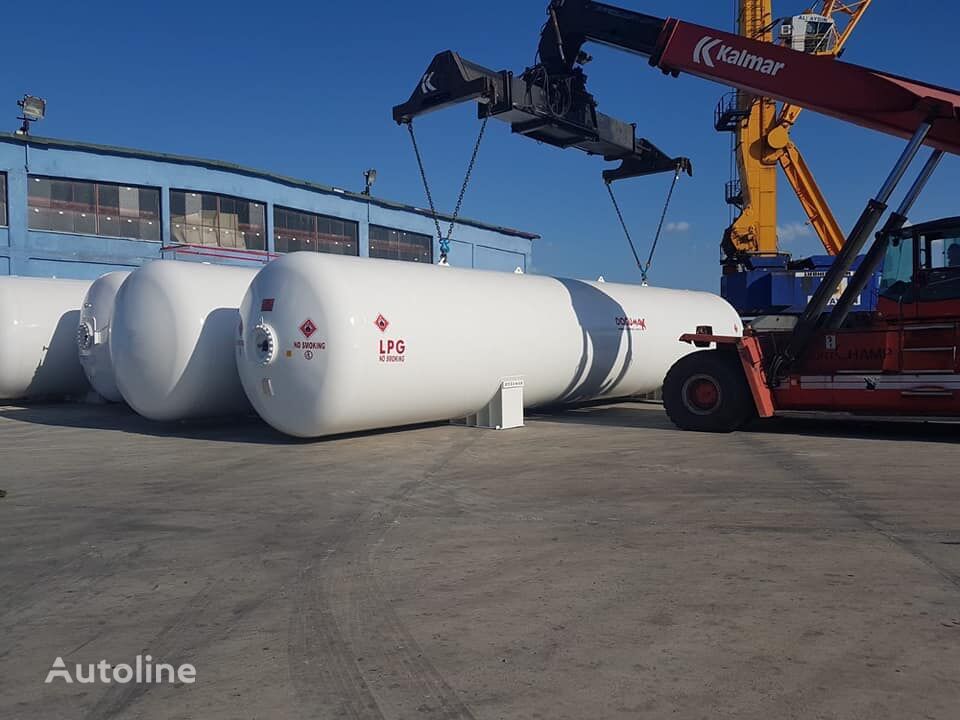 new Doğumak Yeni Lpg Storage Tank 200m3 gaz tankeri römork fuel storage tank