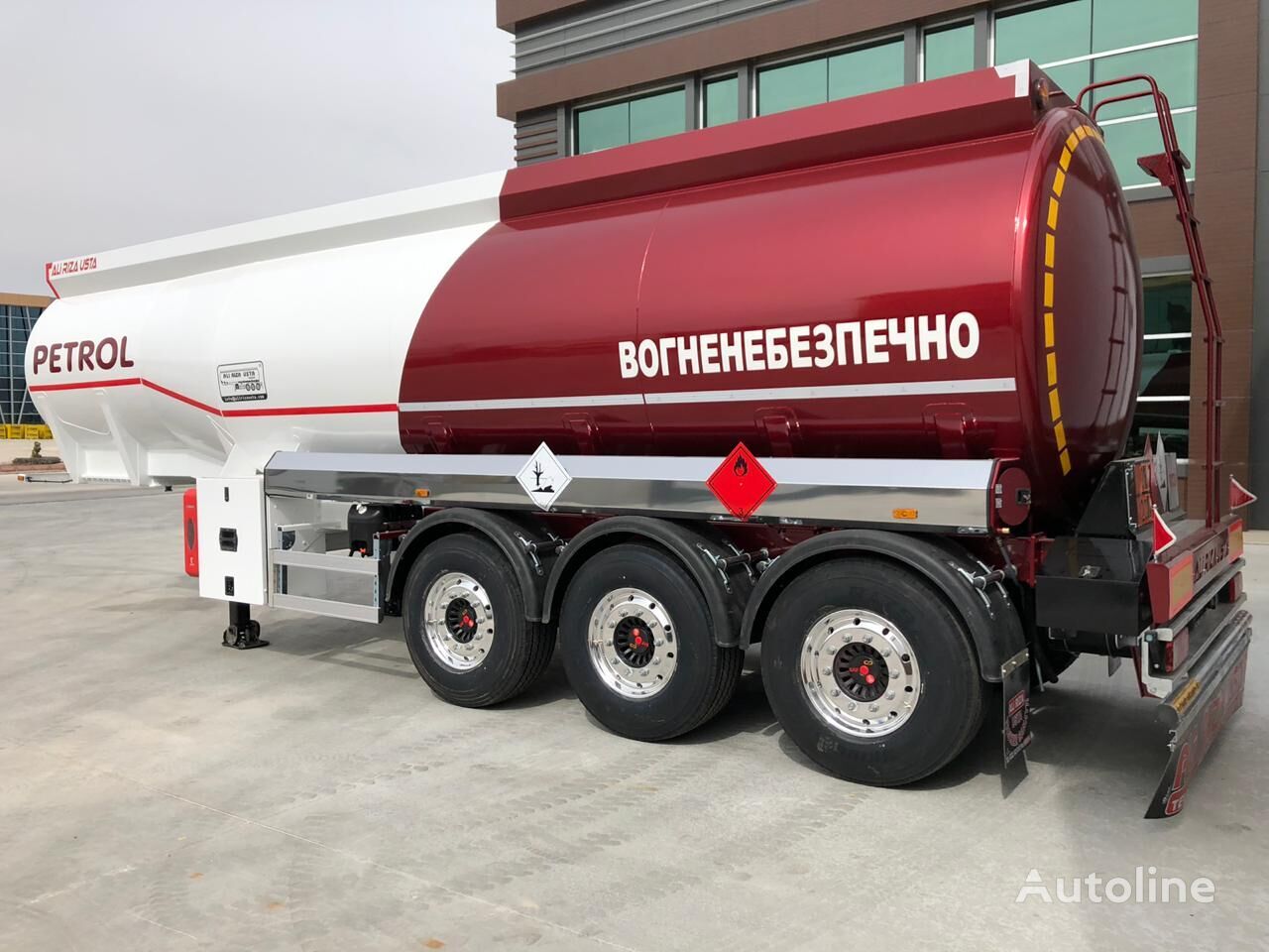 new Ali Riza Usta BENZOVOZ fuel tank semi-trailer