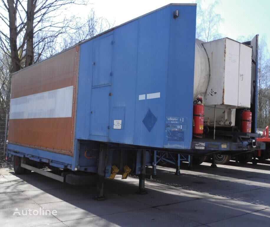 Aurepa cryogenic Gas fired Nitrogen vaporizer gas tank trailer