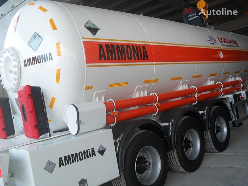 new Doğumak AMMIAKOVOZ 35M3 gas tank trailer
