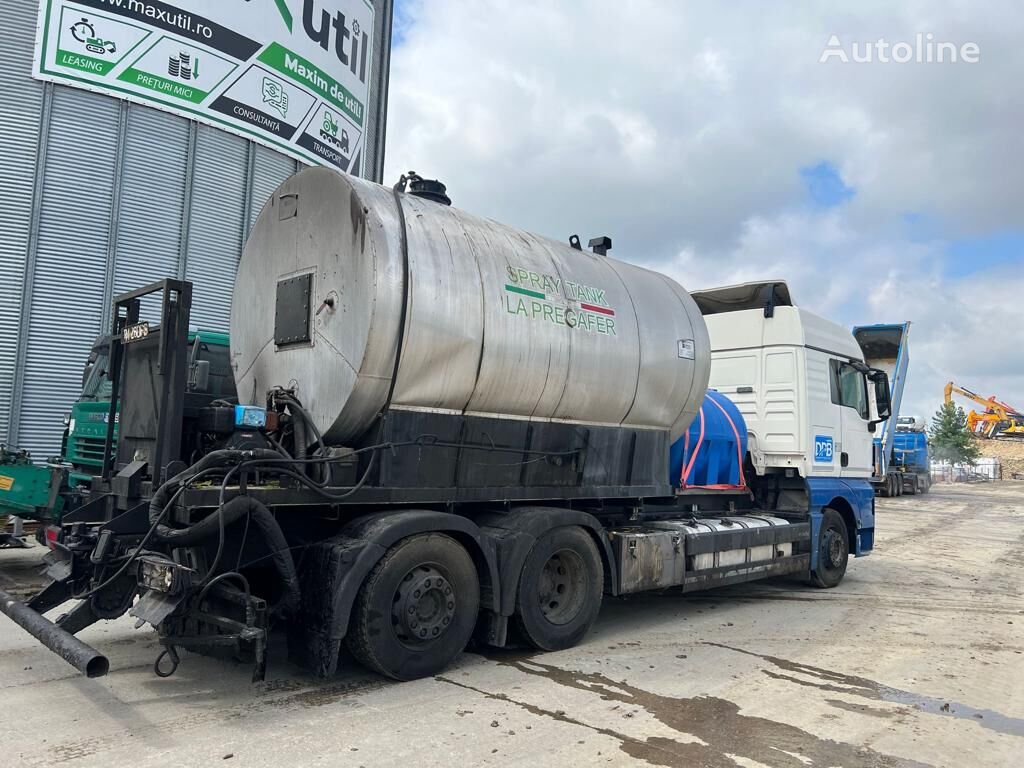 MAN Autocisterna Emulsie 12000 L tanker truck for sale Romania GATAIA,  KP36281