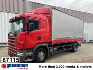 Scania R144 LB 4x2 NB 460, V8 tilt truck