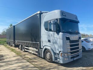 Scania S500 + WECON tilt truck