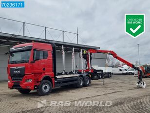 new MAN TGS 33.510 6X4 NEW! Palfinger Epsilon Q150Z96 Retarder Euro 6 timber truck