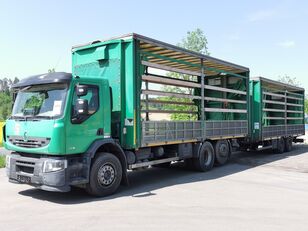 Renault Premium L 430.26  transport of poultry + livestock trailer