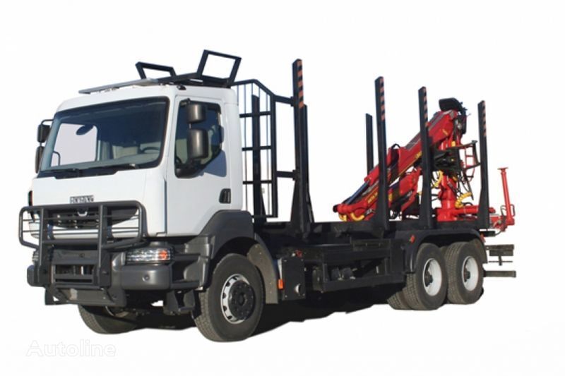 new KRAZ M19.2R timber truck