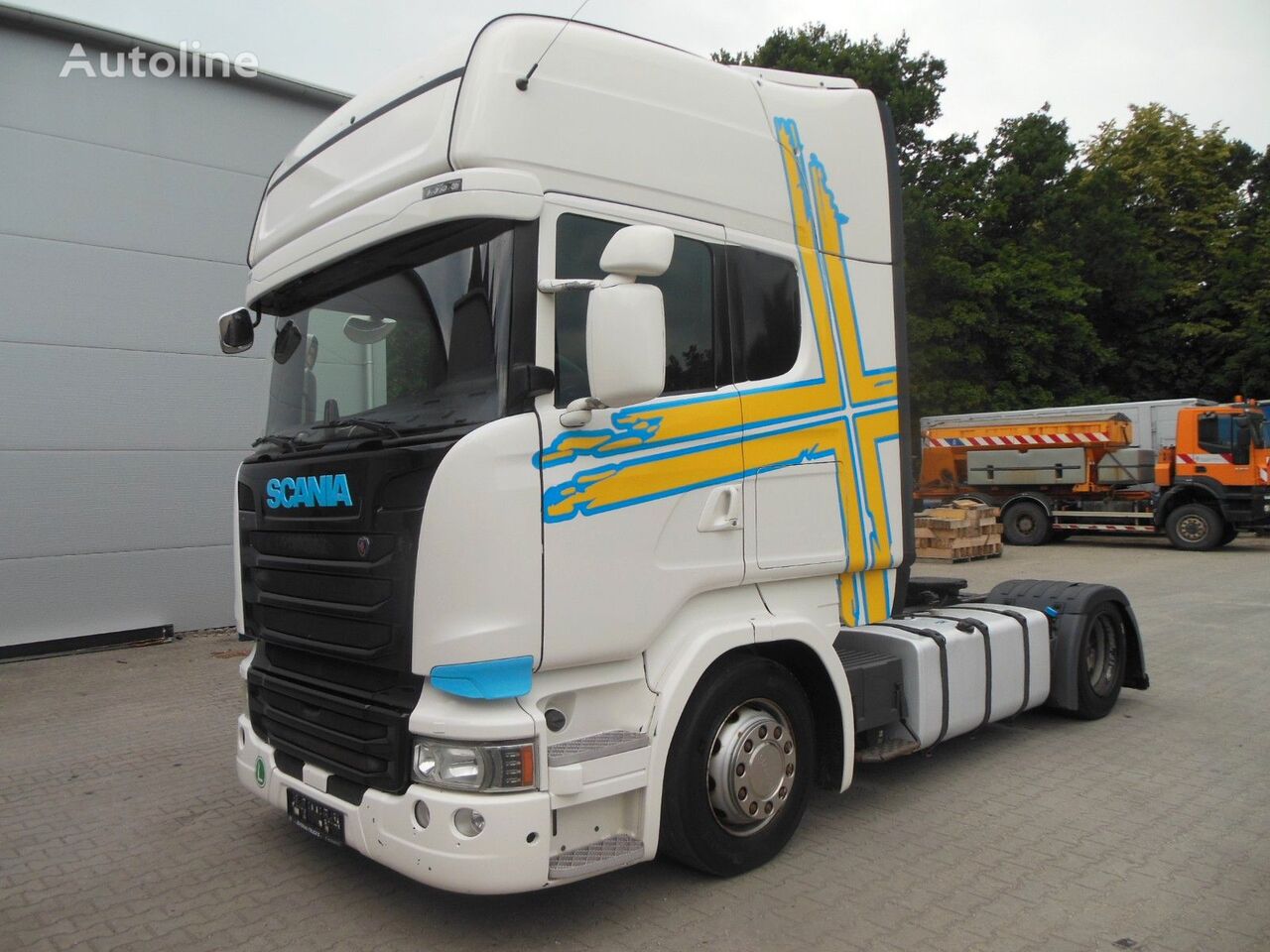 Scania R410 truck tractor