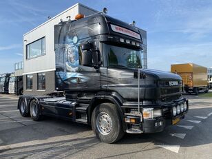 Scania T500 V8 TORPEDO / 6X2 BOOGIE / SPECIAL INTERIOR truck tractor for  sale Netherlands Gilze, QW32727