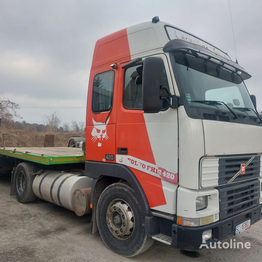 Volvo F12 420 truck tractor