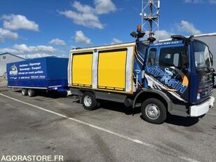 Renault CAMION  workshop truck + closed box trailer